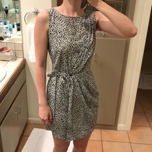 Wrap work dress